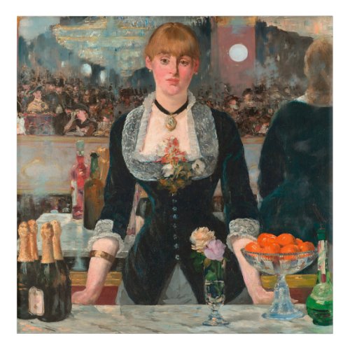 A Bar at the Folies_Bergre Edouard Manet Acrylic Print