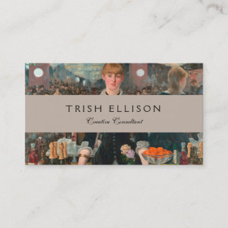 A Bar at the Folies-Bergère Edouard Manet Business Card