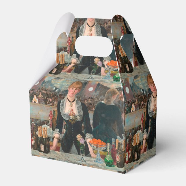 A Bar at the Folies-Bergère Edouard Manet Favor Boxes (Front Side)