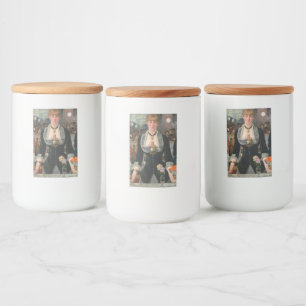 A Bar at the Folies-Bergère Edouard Manet Food Label