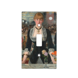 A Bar at the Folies-Bergère Edouard Manet Light Switch Cover