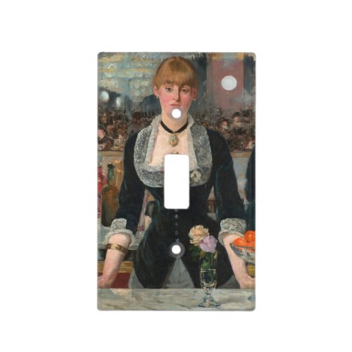 A Bar at the Folies_Bergre Edouard Manet Light Switch Cover