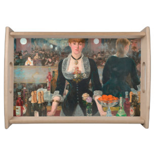 A Bar at the Folies-Bergère Edouard Manet Serving Tray