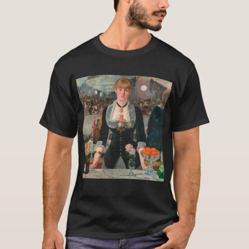 A Bar at the Folies_Bergre Edouard Manet T_Shirt