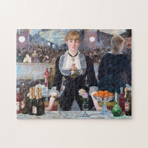 A Bar at the Folies_Bergere Manet Jigsaw Puzzle