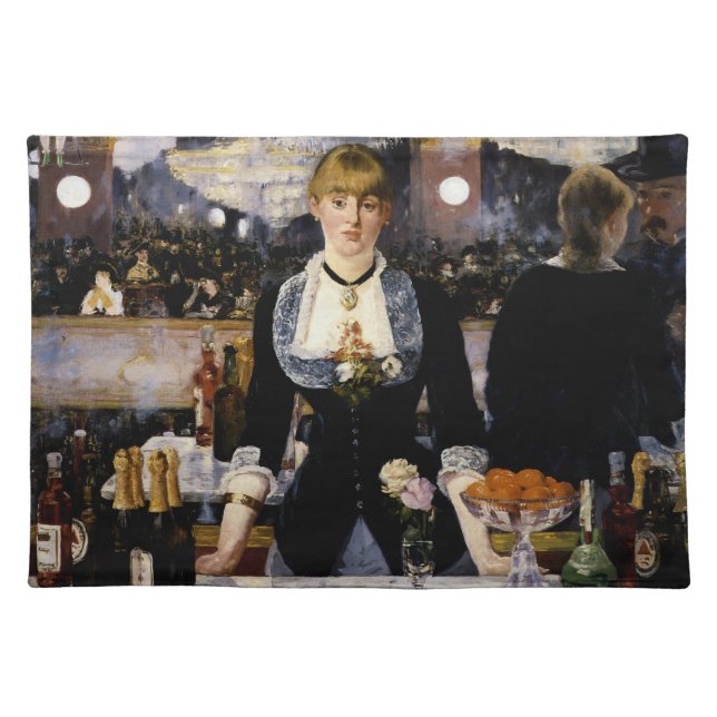 A Bar at the Folies-Bergere Placemat (Front)