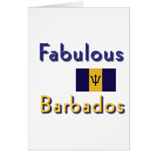 a barbados cards (Front)
