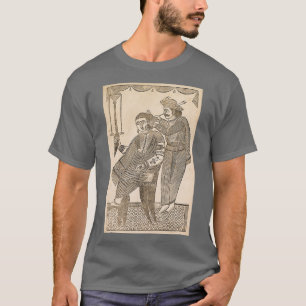 A Barber Cleaning the Ear of a Courtesan 1800s T-Shirt