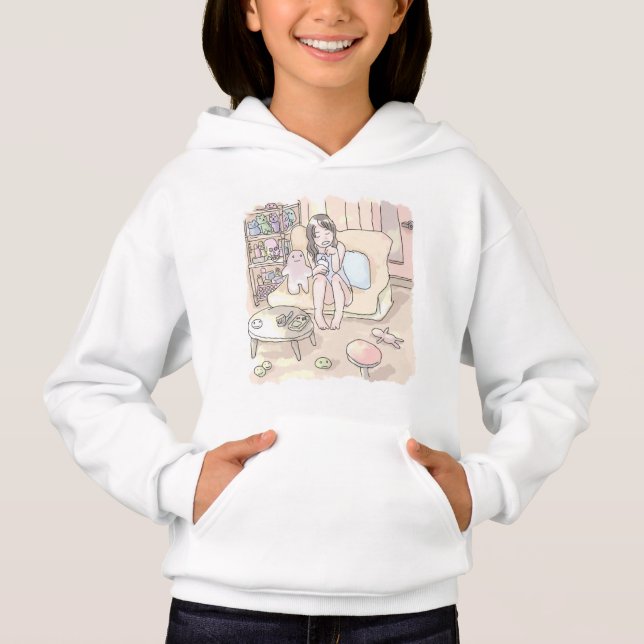 a bare foot hoodie (Front)