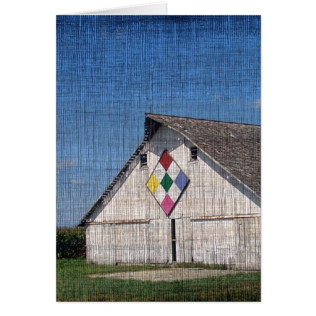A Barn With A Quilt Cards (Front)