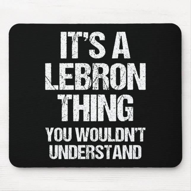 A Basball King Thing Wouldnt Understand - Funny Mouse Pad (Front)