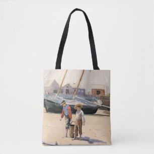 A Basket of Clams Winslow Homer Tote Bag