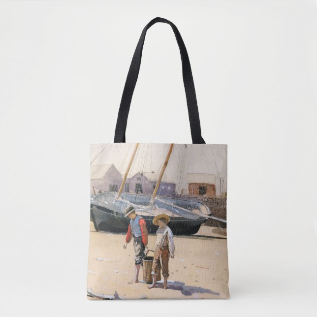 A Basket of Clams | Winslow Homer Tote Bag (Front)