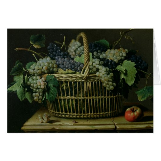 A Basket of Grapes Cards (Front Horizontal)