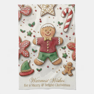 A Batch of Holiday Cheer Kitchen Towel