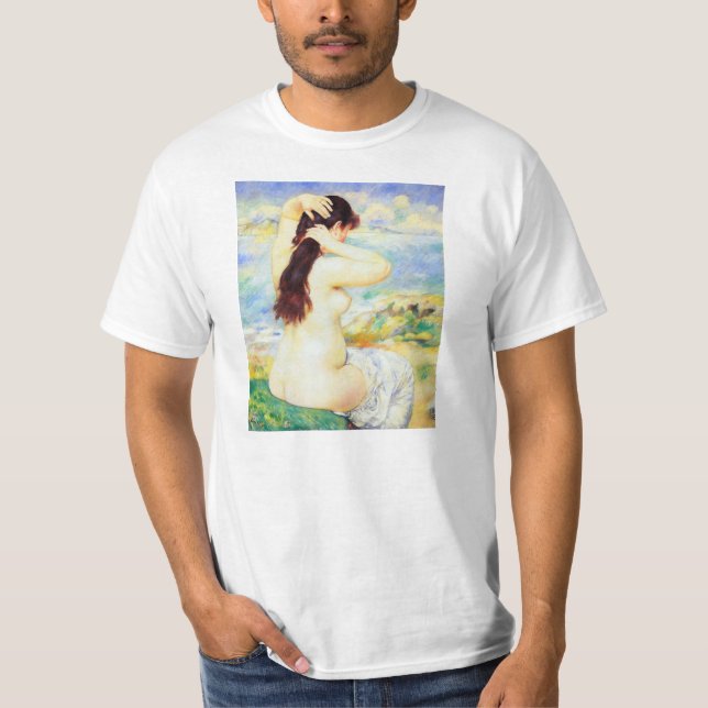 A Bather by Pierre Renoir T-Shirt (Front)