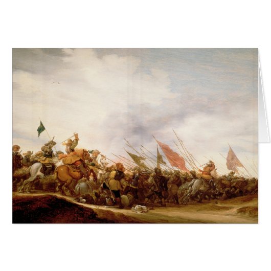 A Battle Scene, 1653 Cards (Front Horizontal)