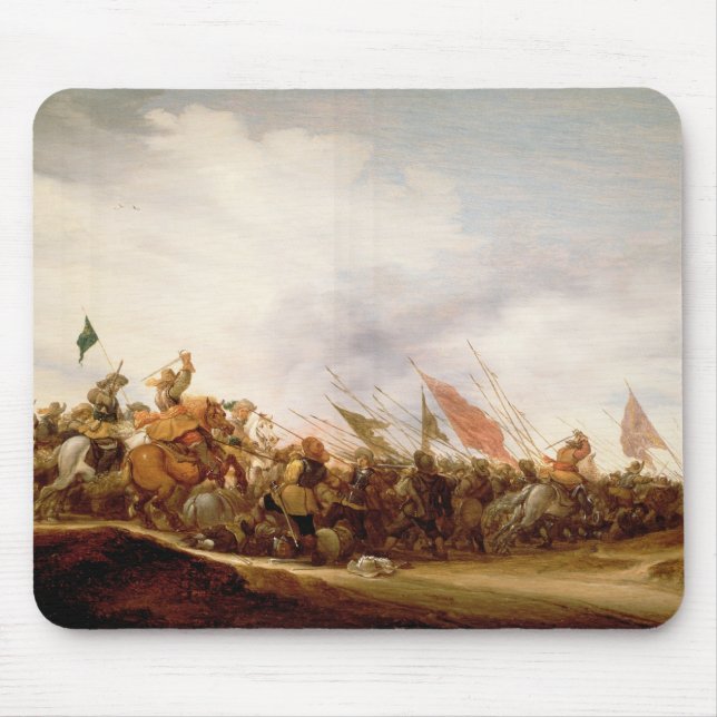 A Battle Scene, 1653 Mouse Pad (Front)