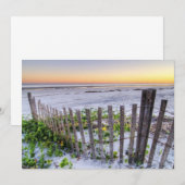 A Beach Fence at Sunset (Front/Back)