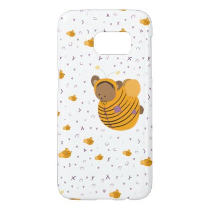 A Bear in Bee Clothing White Samsung Case