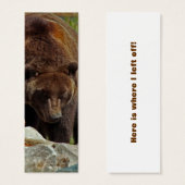 A Bear of a Bookmark (Front & Back)