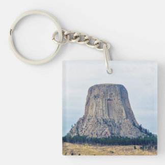 A Bear's Home Keychain