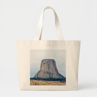 A Bear's Home Large Tote Bag