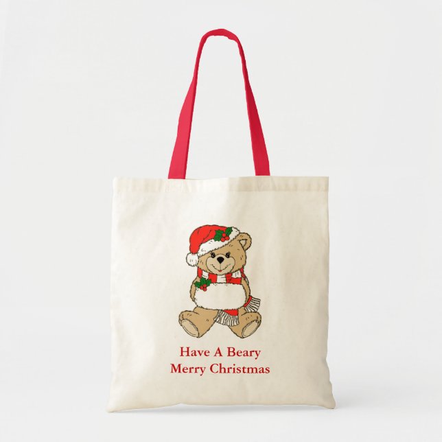A Beary Merry Christmas Gift Bag (Front)
