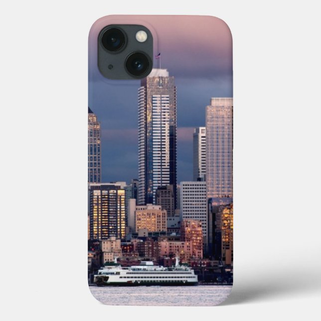 A beautiful and dramatic sunset seen from West Case-Mate iPhone Case (Back)