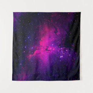 A beautiful, bright space nebula. background,abstr tapestry
