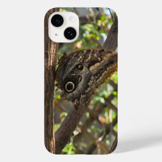 a beautiful brown butterfly Case-Mate iPhone 14 case