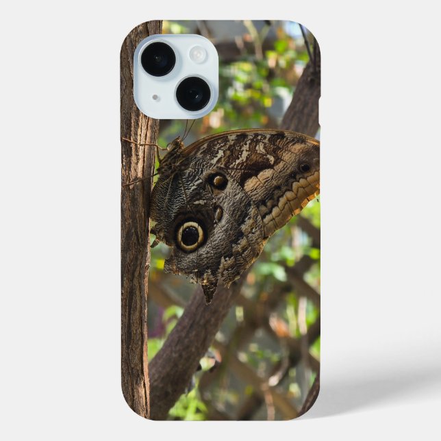 a beautiful brown butterfly Case-Mate iPhone case (Back)
