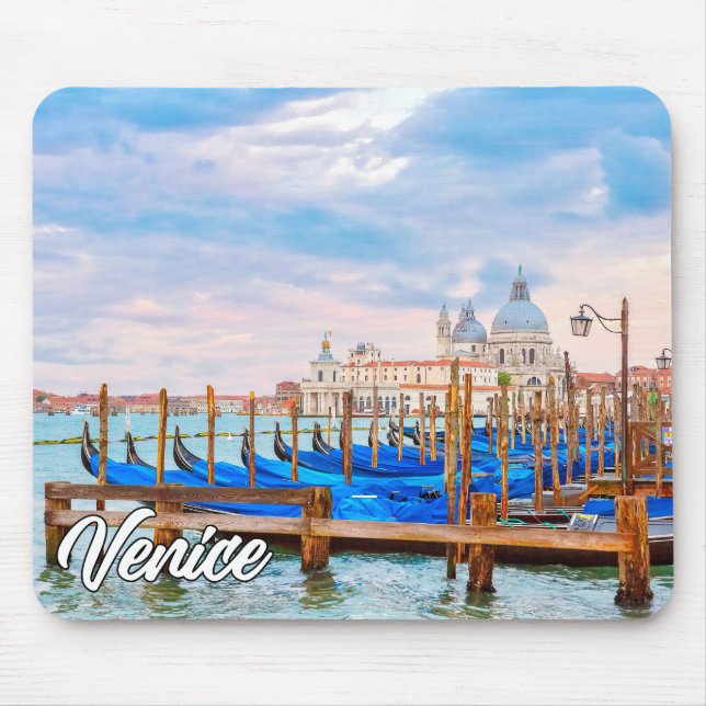 A Beautiful Day In Venice, Italy Mouse Pad (Front)