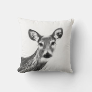 A Beautiful Deer Throw Pillow