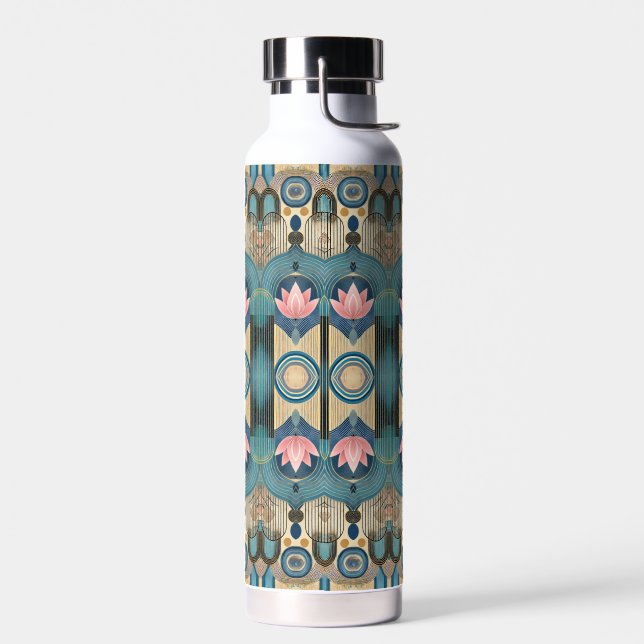 A beautiful design with customization water bottle (Left)