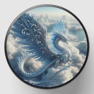 A Beautiful Dragon Surrounded by Clouds  Mini Candle Favors