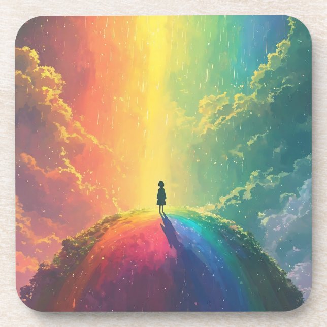 A Beautiful Dream Beverage Coaster (Front)