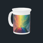A Beautiful Dream Beverage Pitcher<br><div class="desc">Artwork by Brady Arnold</div>