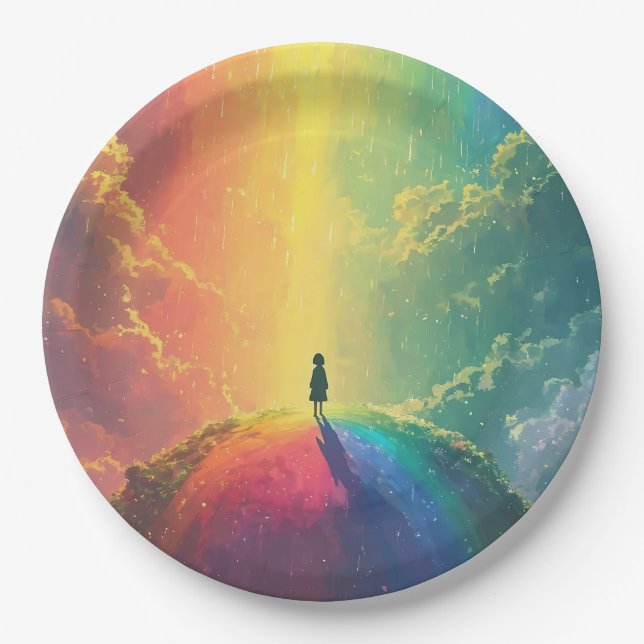 A Beautiful Dream Paper Plates (Front)