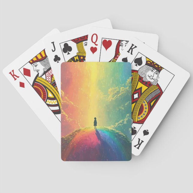 A Beautiful Dream Poker Cards (Back)