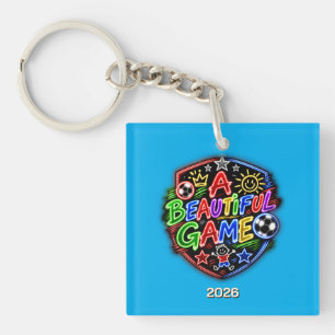 A Beautiful Game Kids Keychain