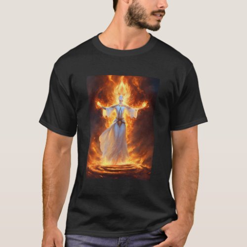 A beautiful Goddess design tshirt for men 
