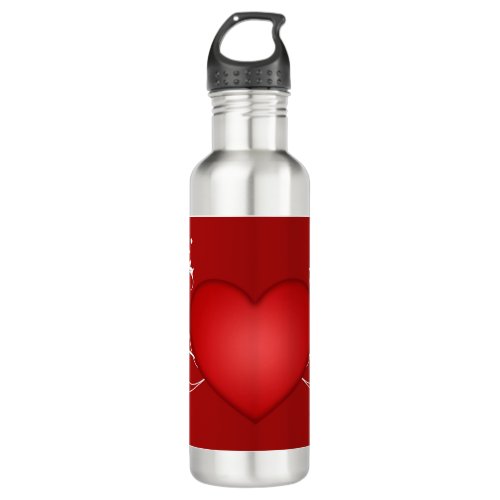 A BEAUTIFUL HEART FOR YOU STAINLESS STEEL WATER BOTTLE