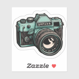 A beautiful, high-quality camera sticker that can