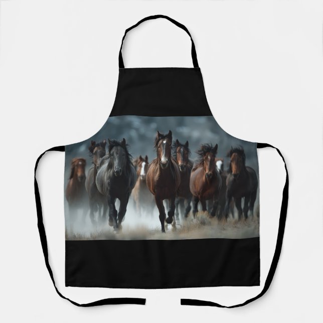 A beautiful Horse designed Apron (Front)
