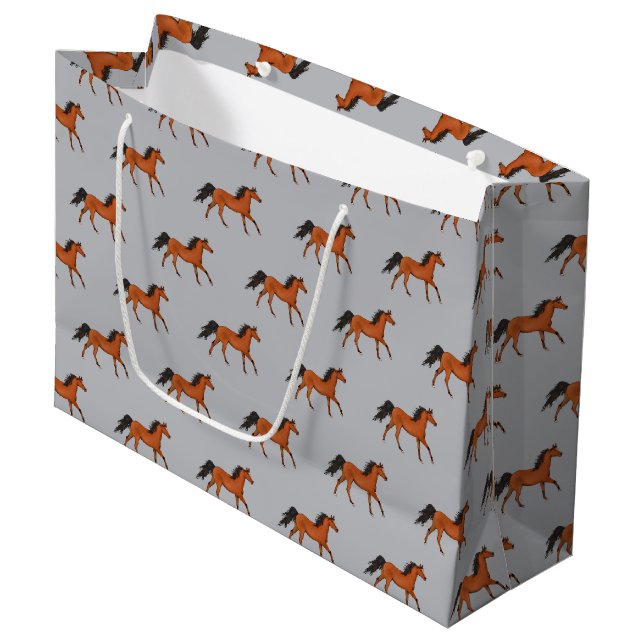 A beautiful horse Gift Bag (Front Angled)