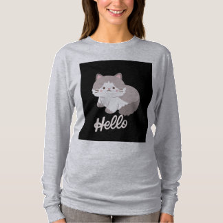 A beautiful kitty shirt for you