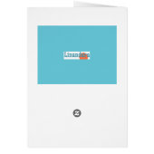 A beautiful Lady Nebula Seasonal Greetings (Back)