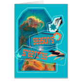 A beautiful Lady Nebula Seasonal Greetings (Front)