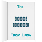 A beautiful Lady Nebula Seasonal Greetings (Inside (Right))